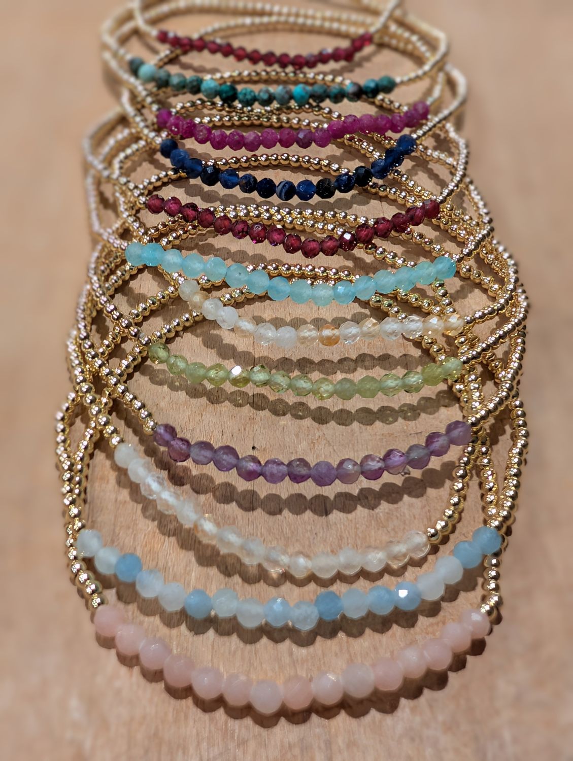 Birthstone Stretch Bracelet