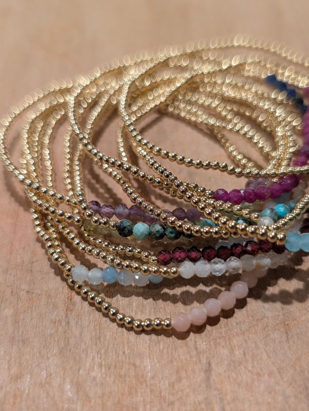 Birthstone Stretch Bracelet