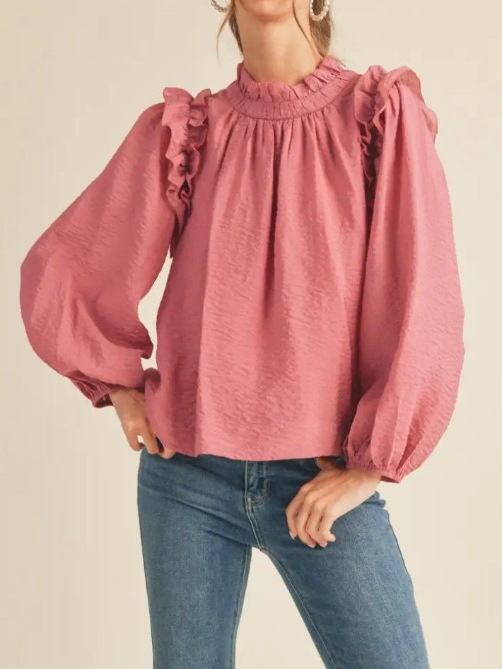 Raspberry Balloon Sleeve 