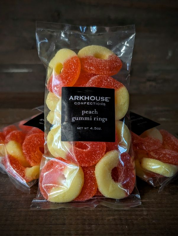 Peach Gummi Rings