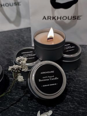 Beeswax Candle - Sugar Cookie