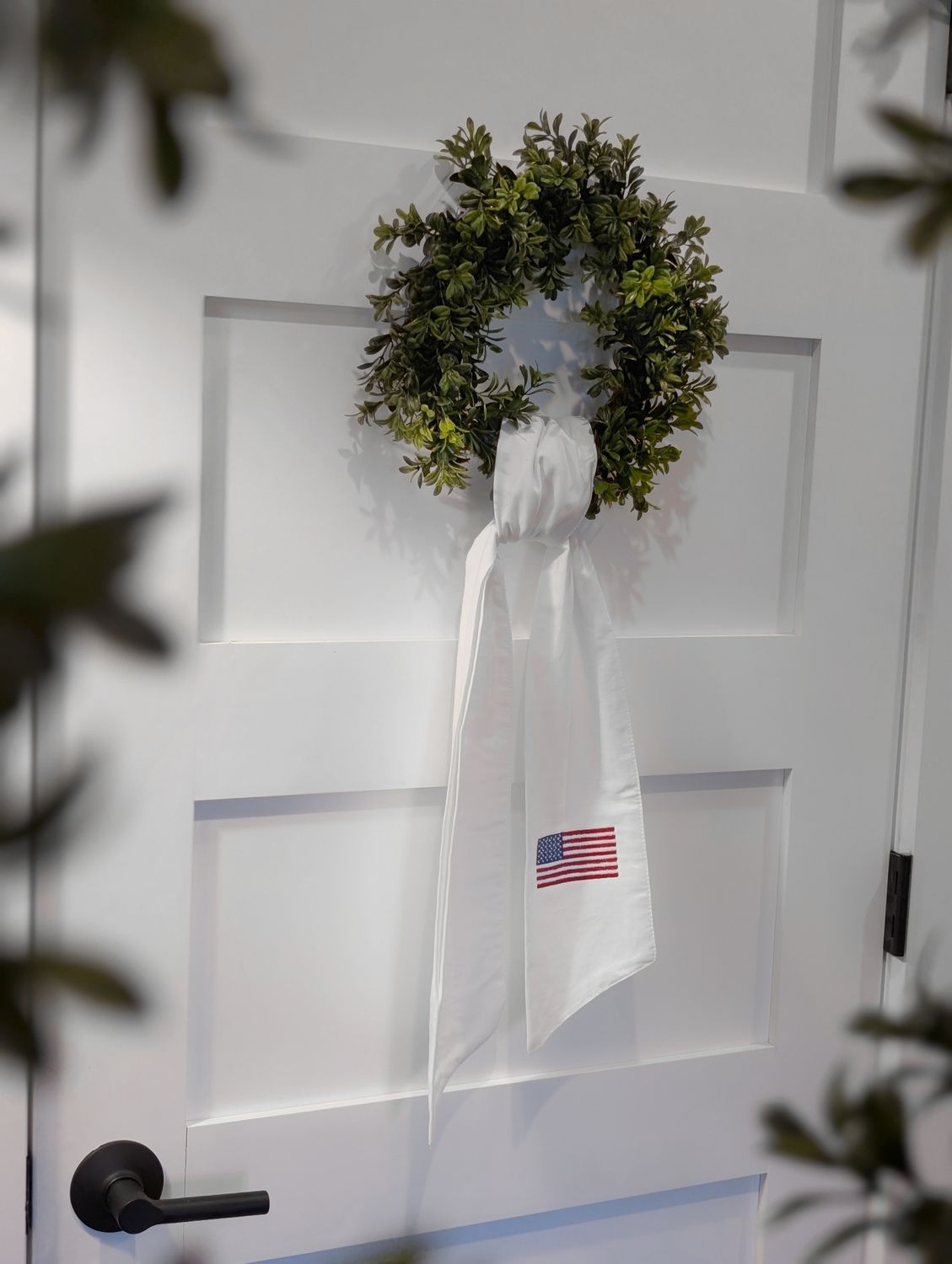 Wreath Sash - Flag