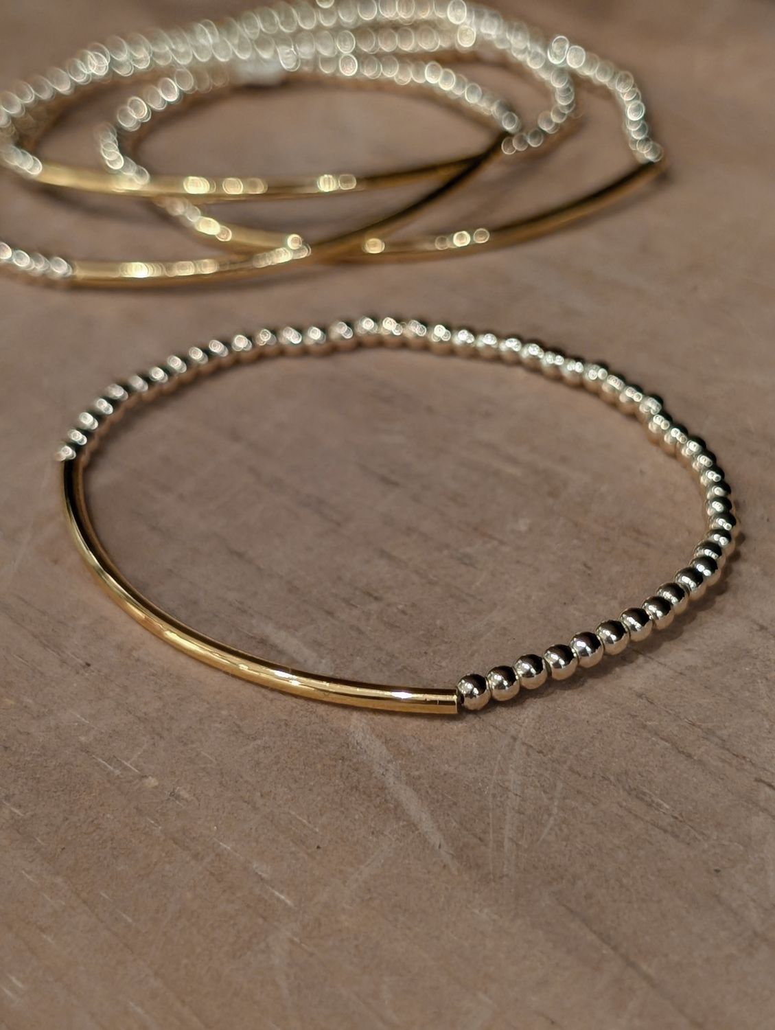Gold Filled Bar Bracelet