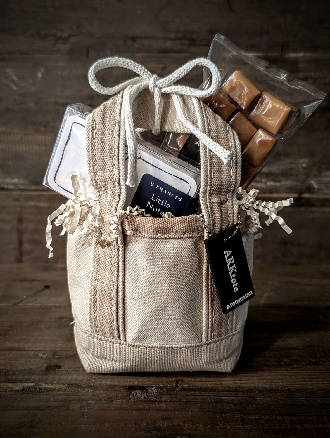 Mini ARKtote - Thank You -  Blue Hydrangea