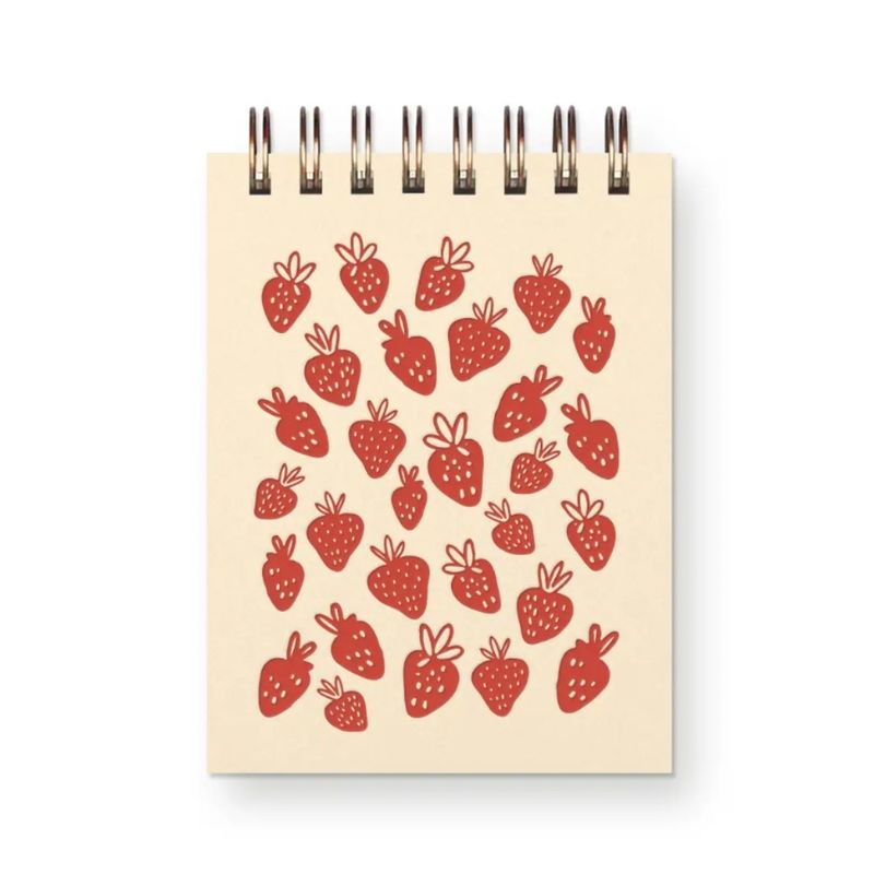 Mini Notebook - Strawberry