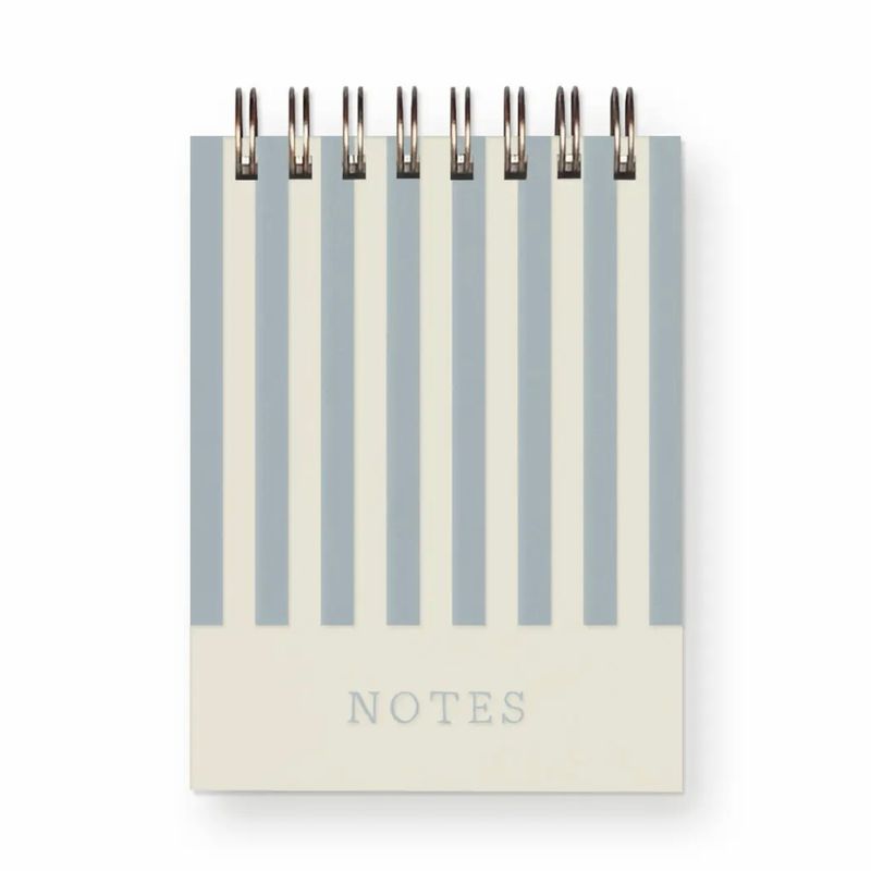 Mini Notebook - Blue Stripe Notes