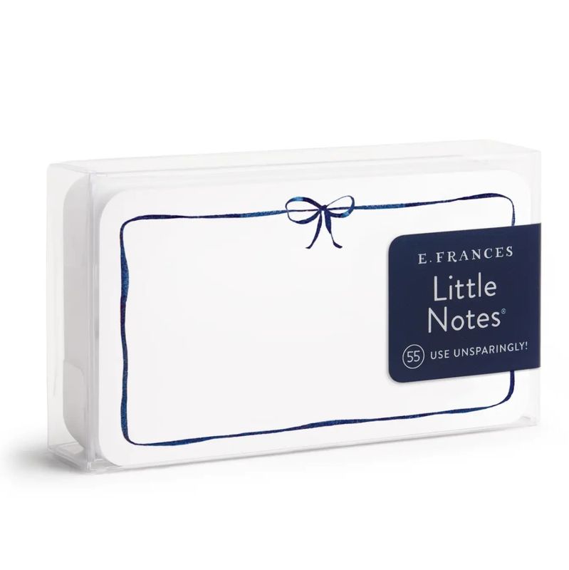 Little Notes - Blue Bow