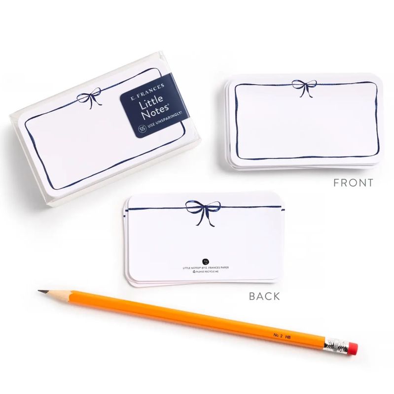 Little Notes - Blue Bow