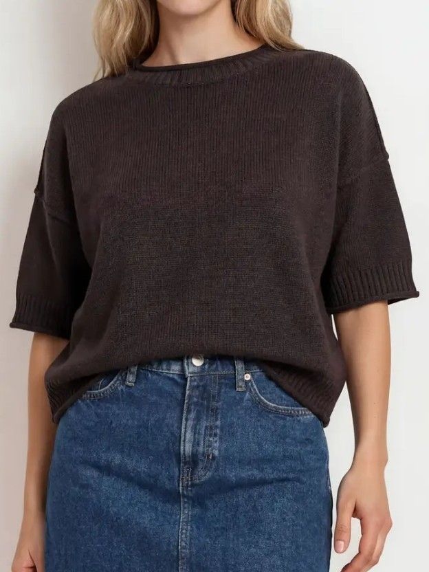 Exposed Seam Chocolate Brown