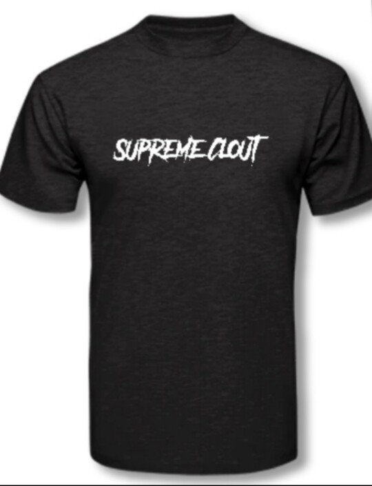Supreme Clout Font Tee