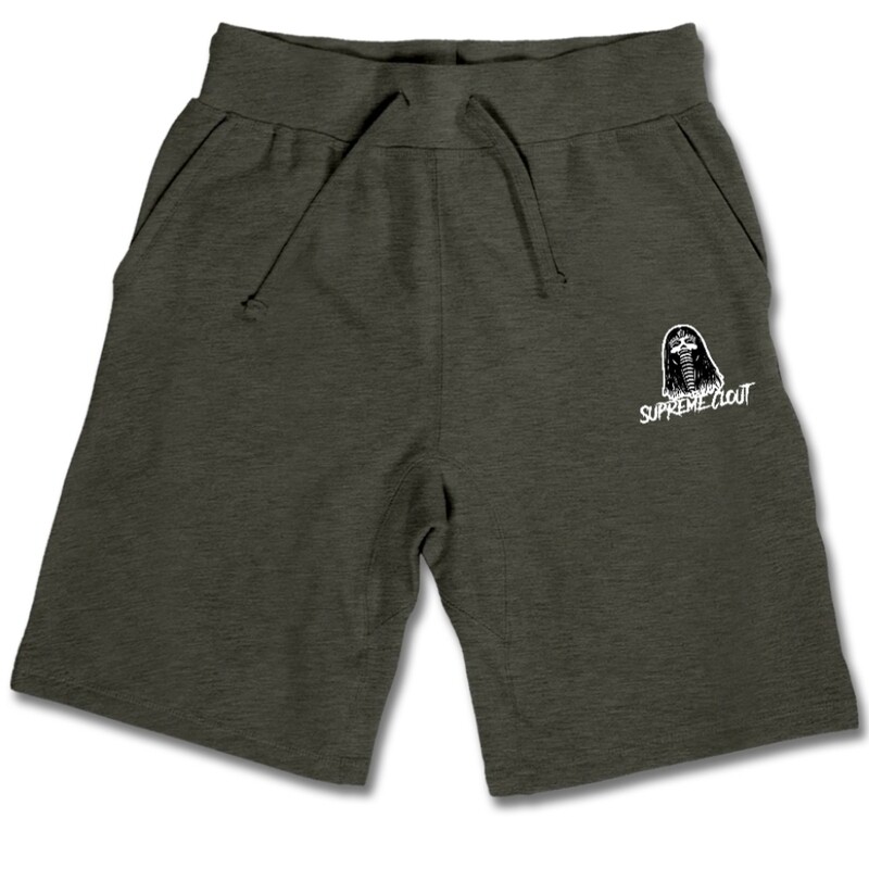 Supreme Clout (Military Green) Jogger Shorts
