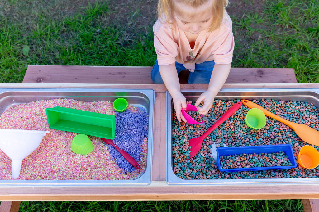 Convertible Picnic Sensory Table