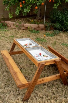 Convertible Picnic Sensory Table