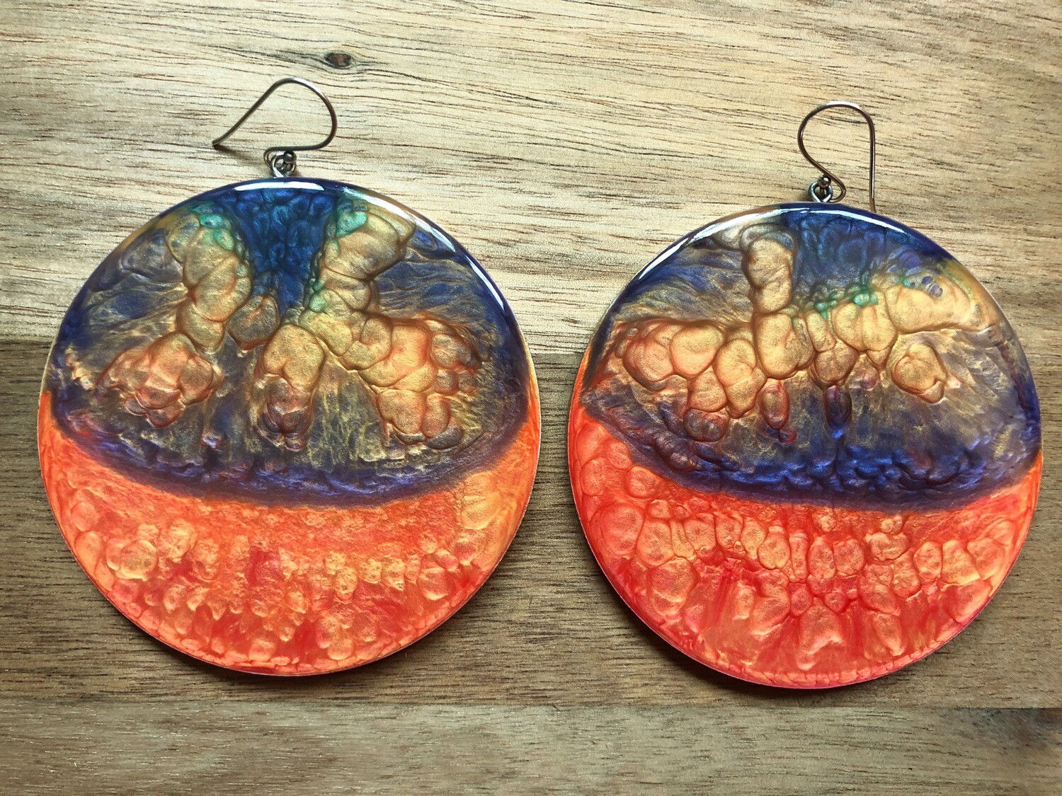 3&quot; Europa Cosmos Earrings