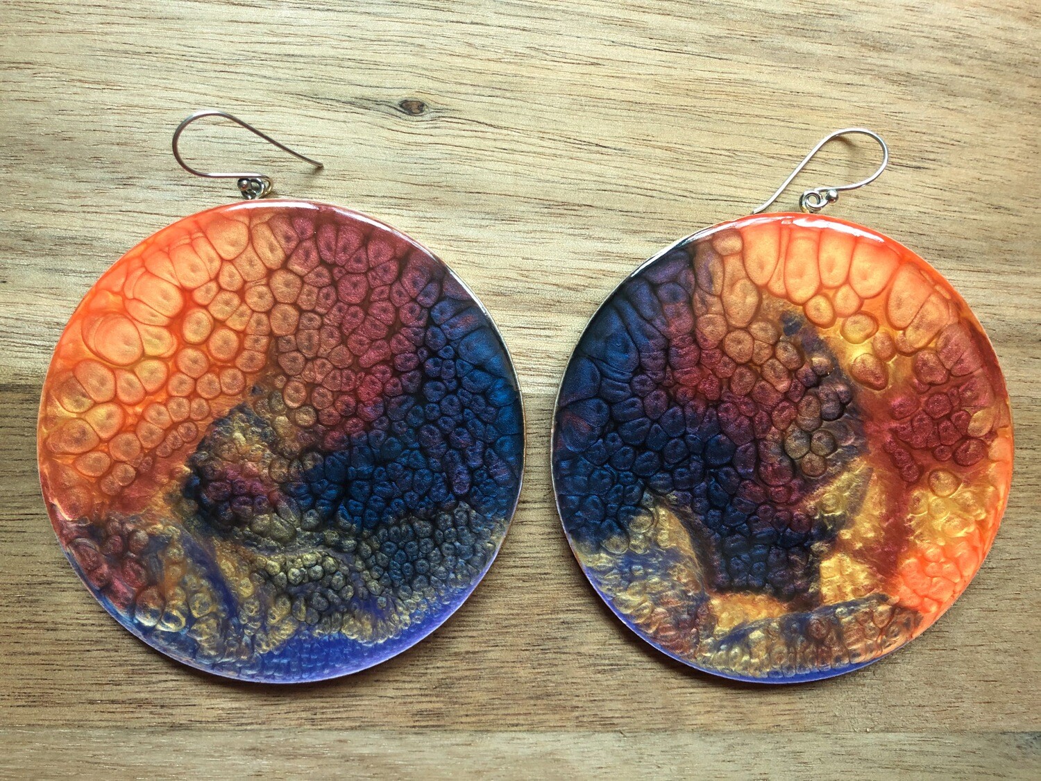 3&quot; Ariel Cosmos Earrings