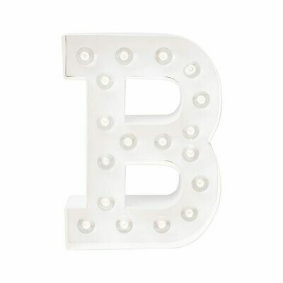 Heidi Swapp™ DIY Marquee Letter Kit - B - White - 8 inches