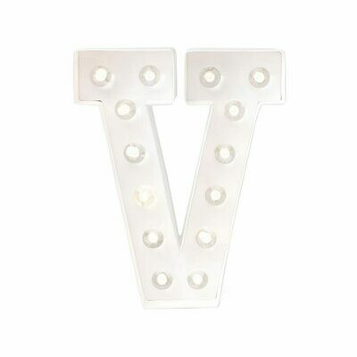 Heidi Swapp™ DIY Marquee Letter Kit - V - White - 8 inches
