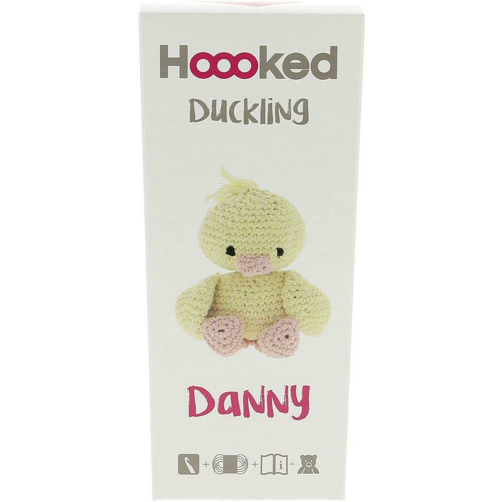 Hoooked Duckling Yarn Kit- Yellow/Peach- Danny