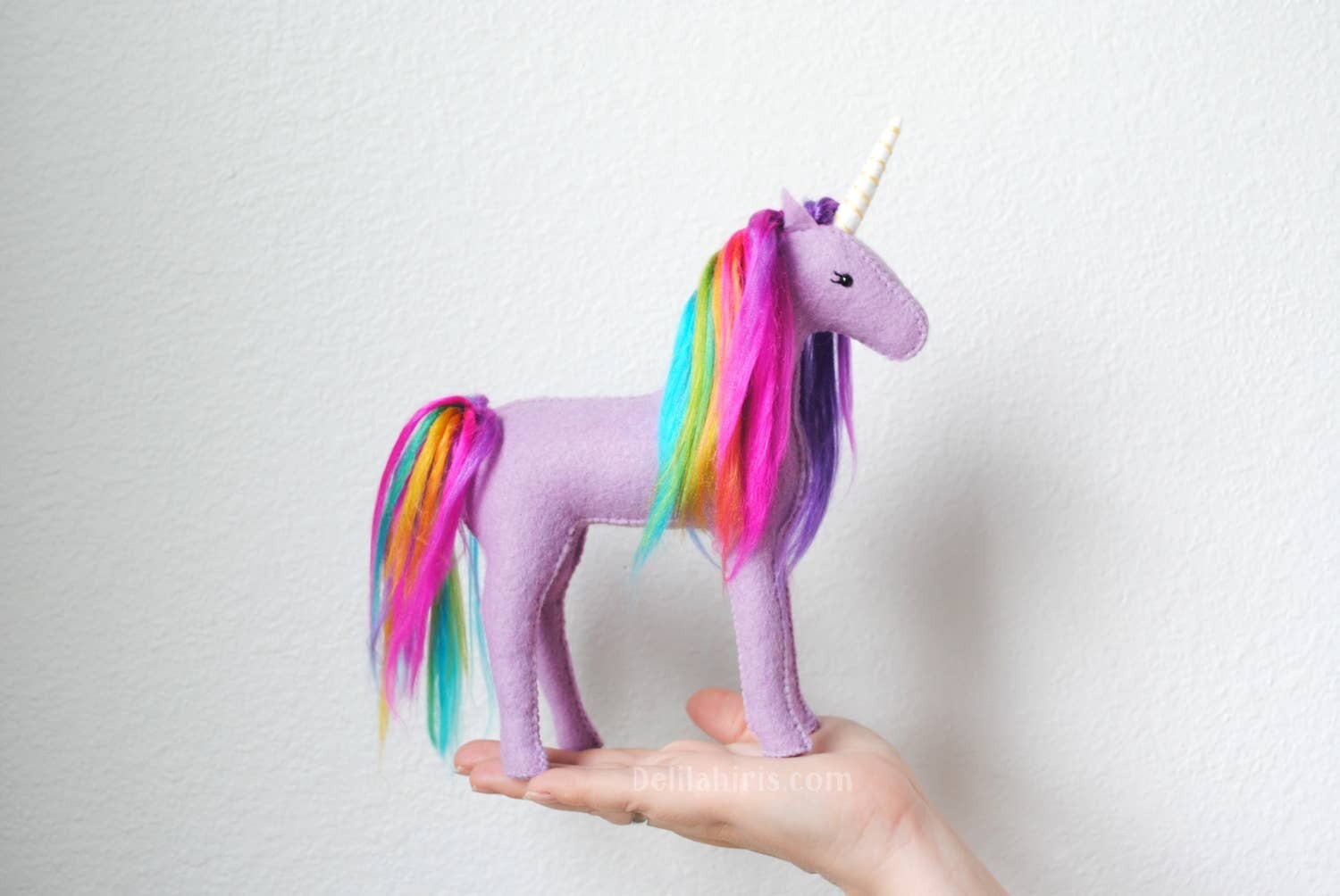 Lavender Rainbow Unicorn Sewing Craft Kit (ages 9+)