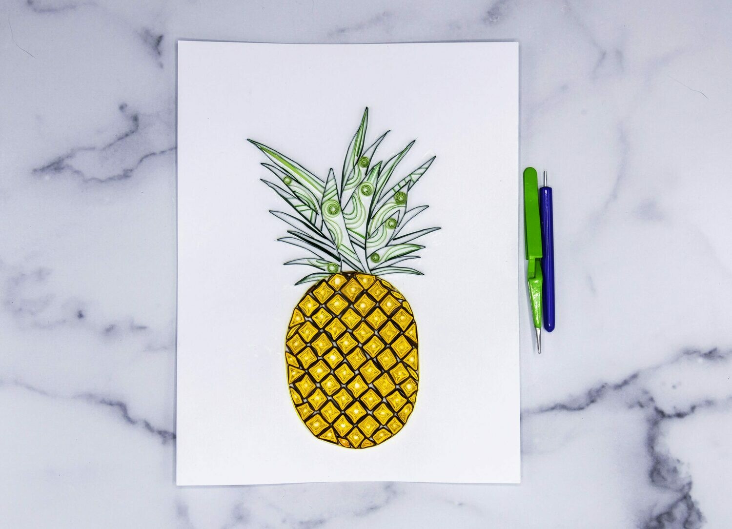 Pineapple Quilling Pattern Pineapple Quilling Pattern