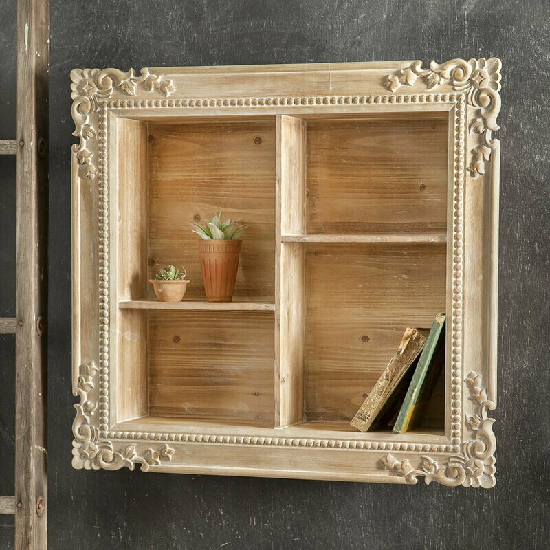 Carved Wood Shadow Box (Special Order)