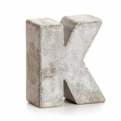 Darice® Mini Cement Letters Decor - Letter K