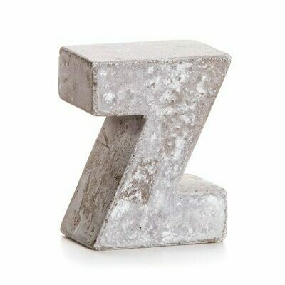 Darice® Mini Cement Letters Decor - Letter Z