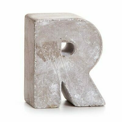 Darice® Mini Cement Letters Decor - Letter R