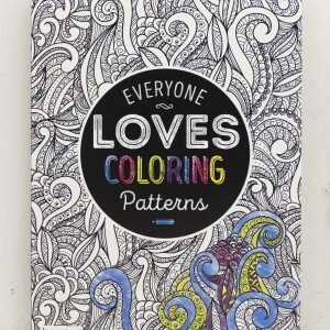 Adult coloring book Everyone Loves Coloring Patterns