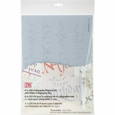 A to Zig Calligraphy Practice Kit with Water Calligraphy Pen