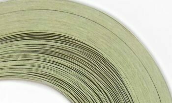 Craft Harbor Parchment Green Quilling Strips 1/8