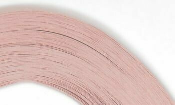 Craft Harbor Parchment Pink Quilling Strips 1/8