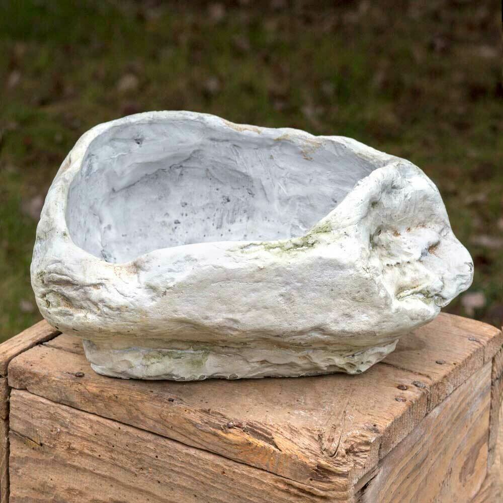 Stone Cement Planter - Large Stone Cement Planter - Large