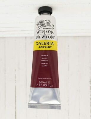 Winsor & Newton Galeria Acrylic 200 ml Tube Crimson