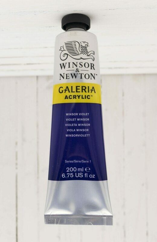 Winsor & Newton Galeria Acrylic 200ml tube Winsor Violet