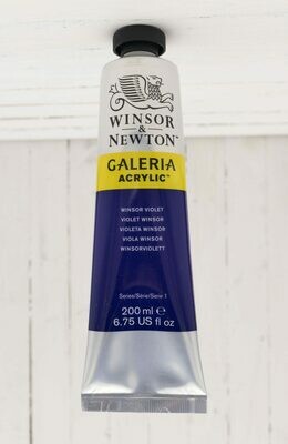 Winsor & Newton Galeria Acrylic 200ml tube Winsor Violet