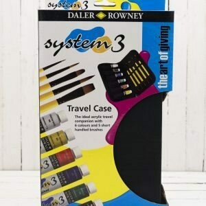 Daler Rowney System 3 Travel Case Set 22 ml tubes Daler Rowney System 3 Travel Case Set 22 ml tubes