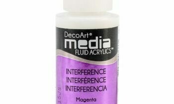DecoArt Media Fluid Acrylic Paint - Magenta 1 fl oz