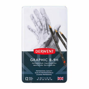 Derwent Hard Graphite Pencil Set 12 pc B-9H Derwent Hard Graphite Pencil Set 12 pc B-9H