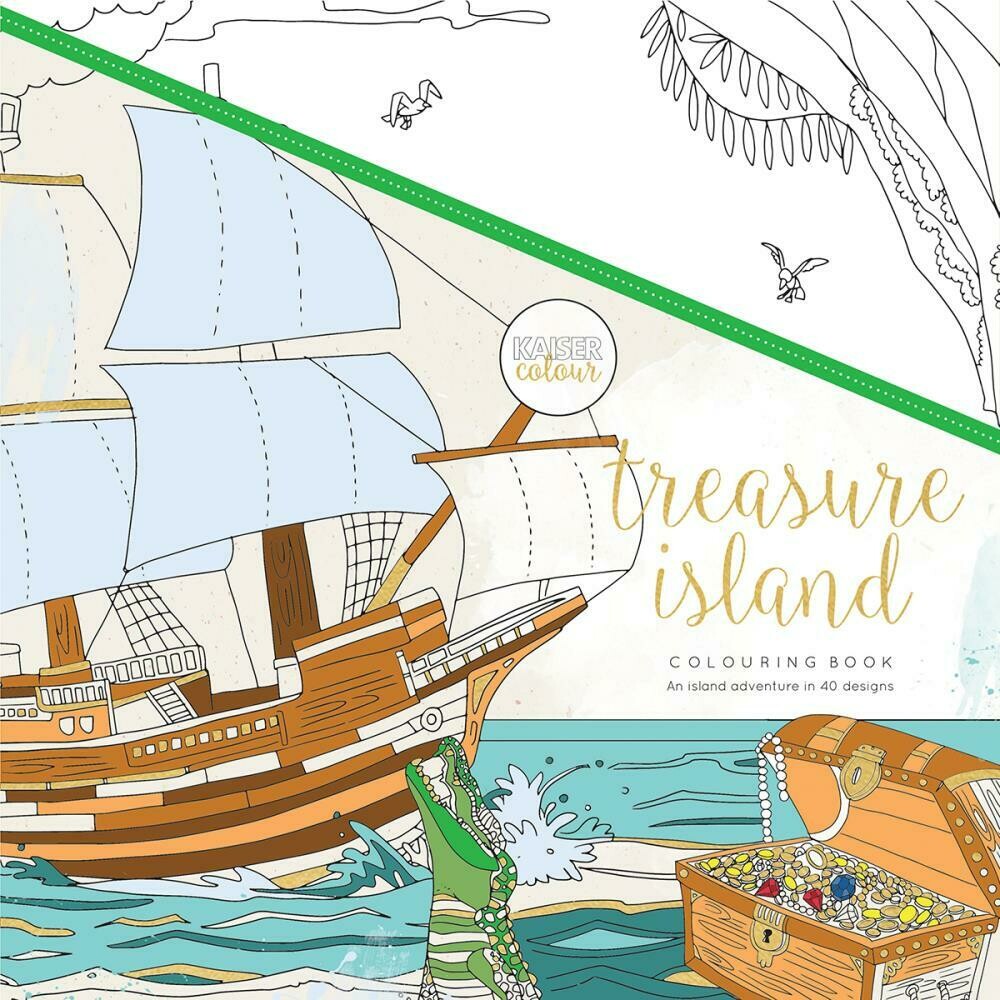 Treasure Island Color Book