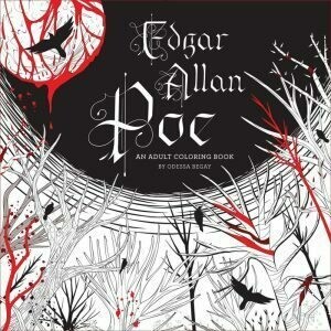 Edgar Allan Poe Adult Coloring Book