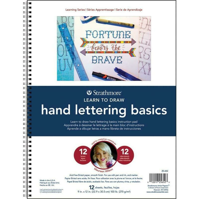 Strathmore- Hand Lettering Basics