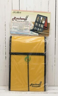 Rockwell Brush Easel small- golden yellow