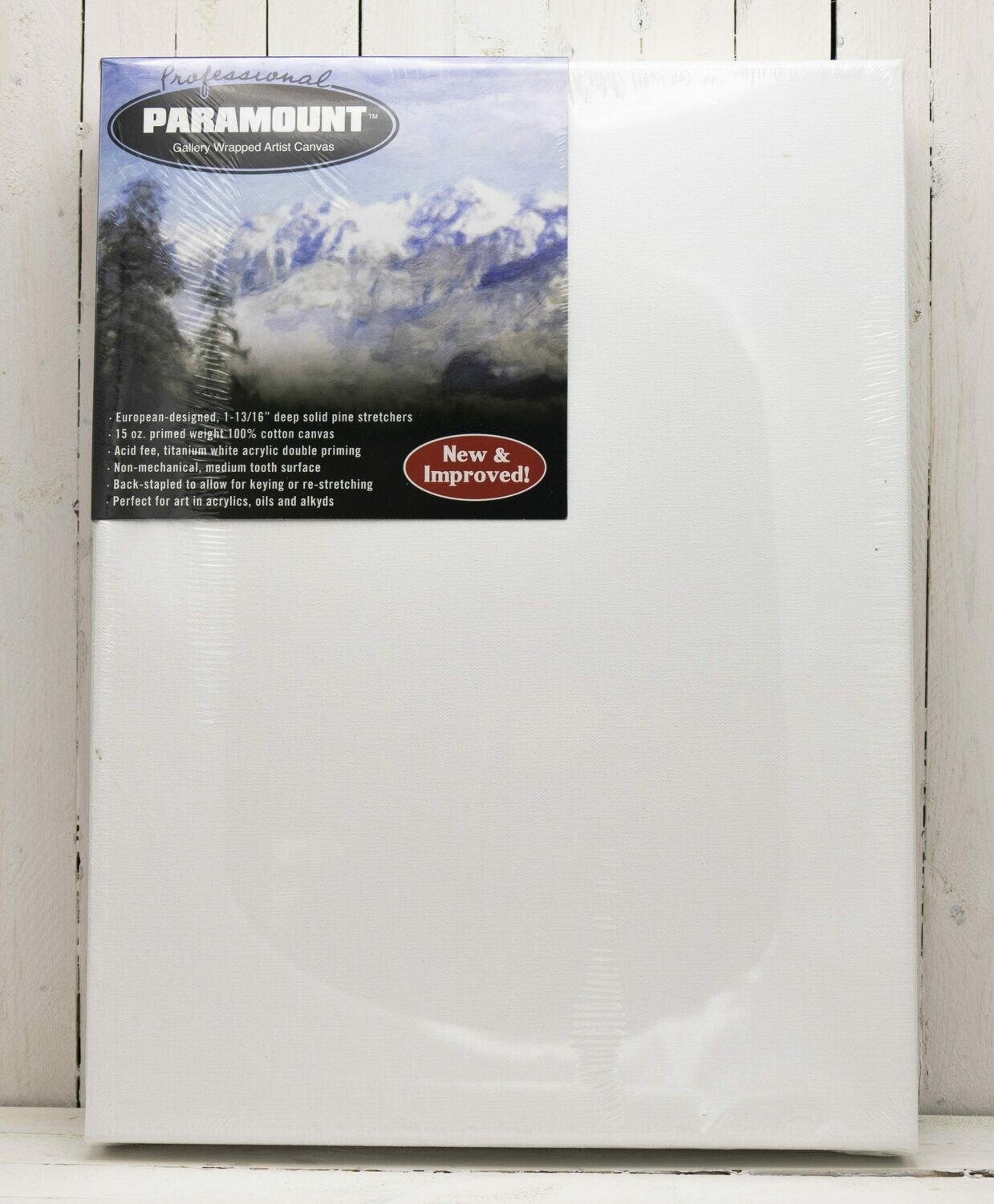 Paramount Pro Gallery Wrap Artist Stretched Canvas 12x16 Paramount Pro Gallery Wrap Artist Stretched Canvas 12x16