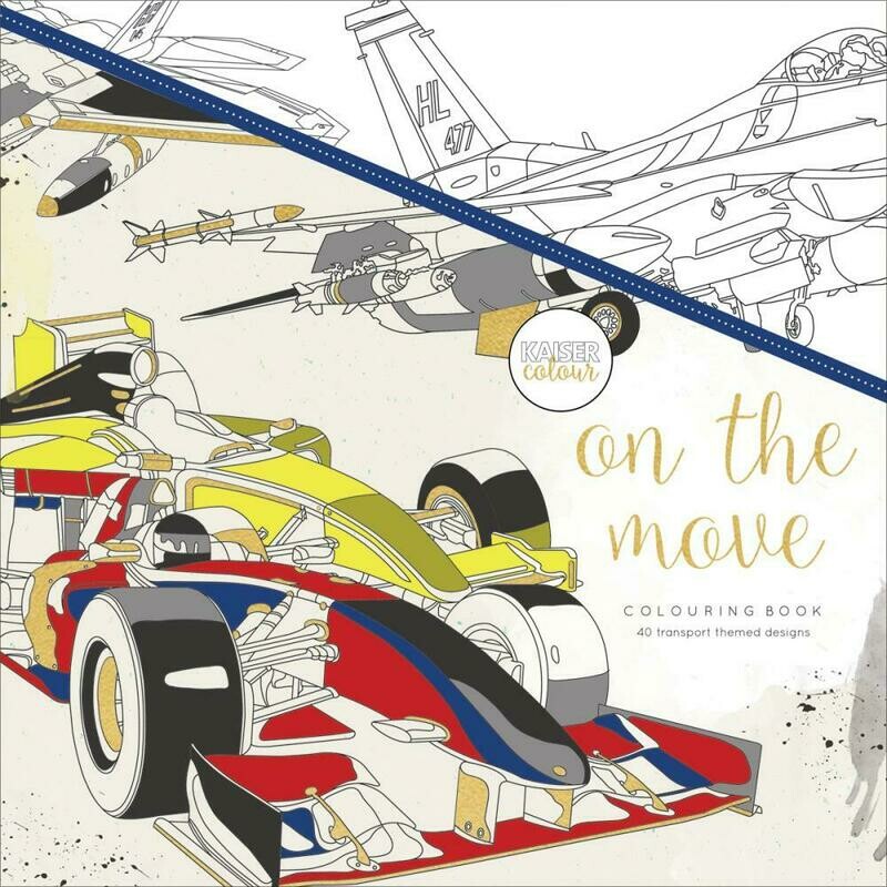 On The Move Color Book