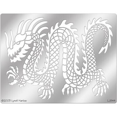 Metal Stencil Dragon