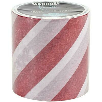 Heidi Swapp Marquee Tape- Red Stripe 2 Inches