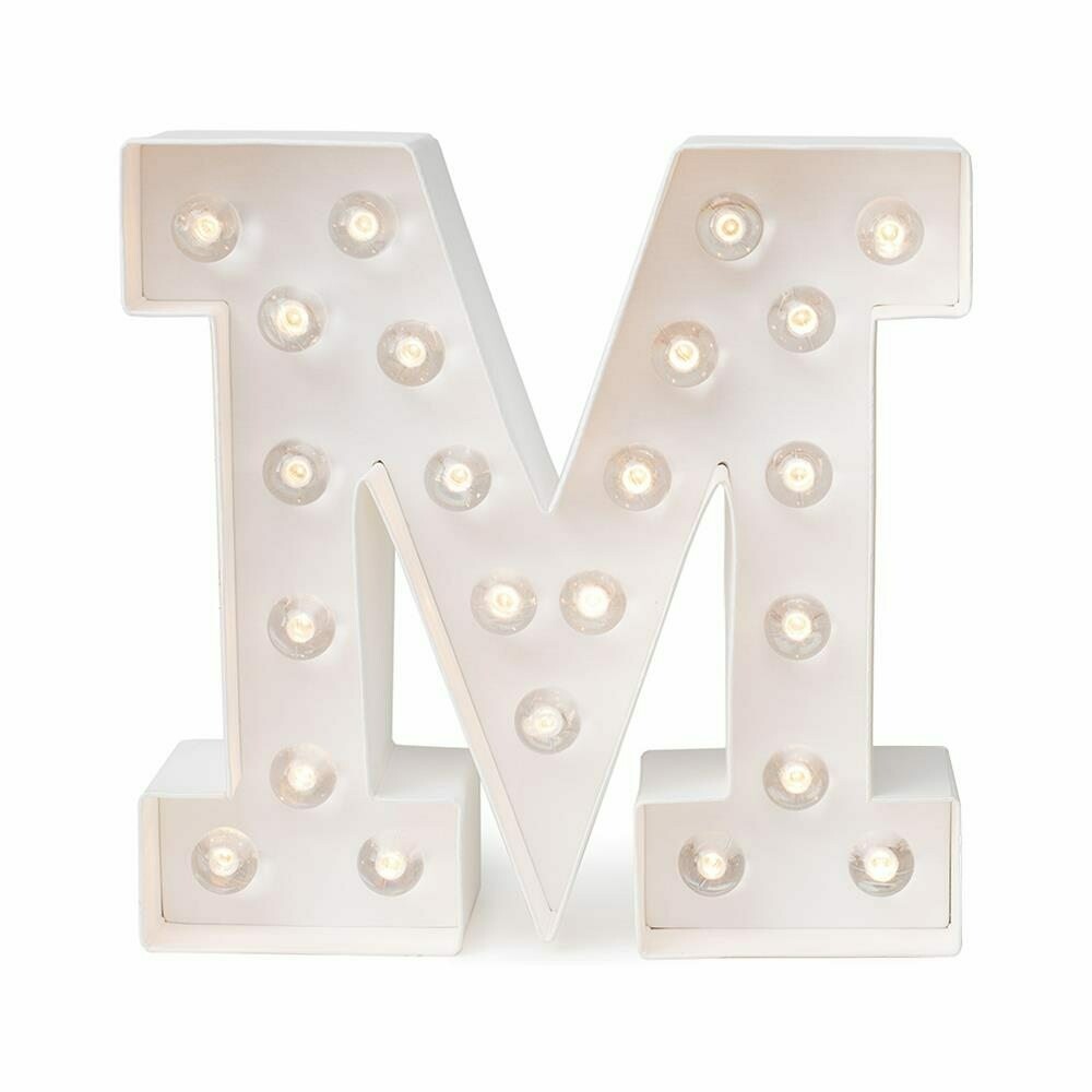 Heidi Swapp™ DIY Marquee Letter Kit - M - White - 8 inches