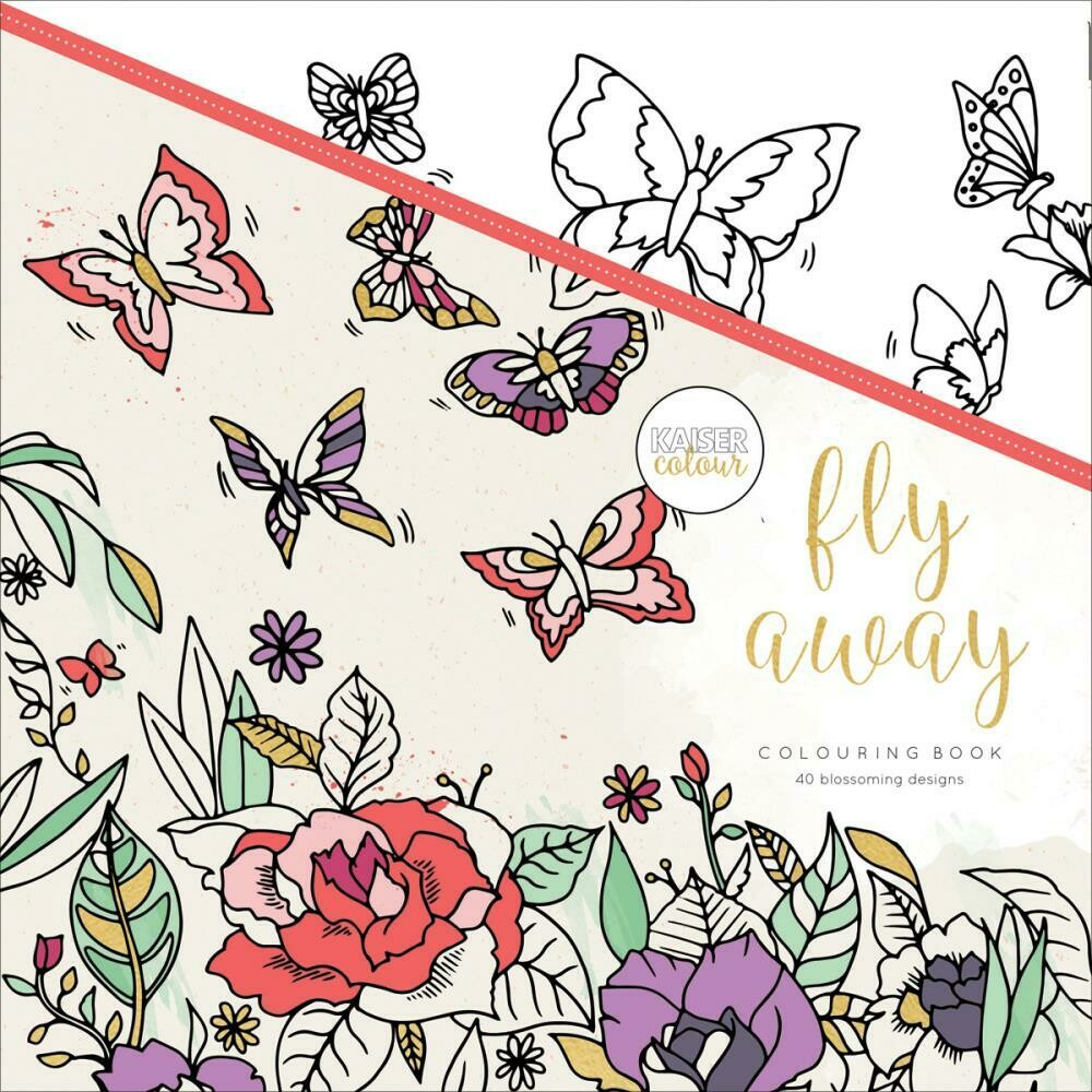 Fly Away Color Book