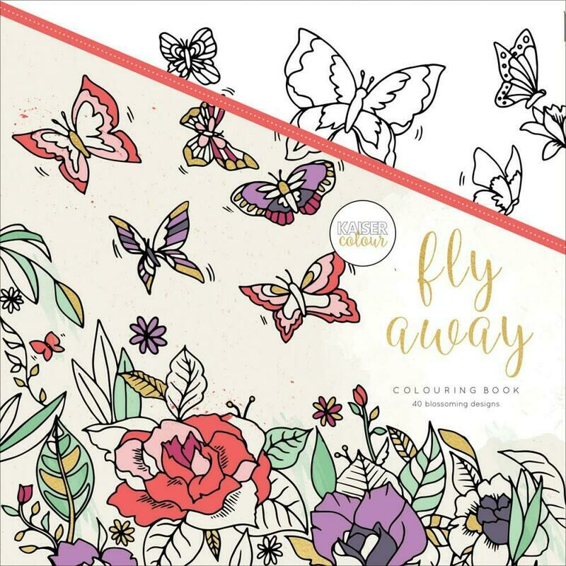 Fly Away Color Book